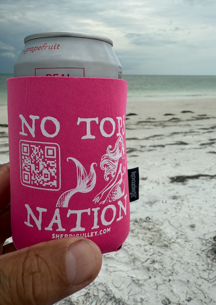 No Tops Nation Can Koozie