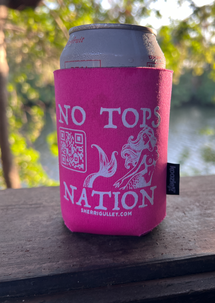 No Tops Nation Can Koozie