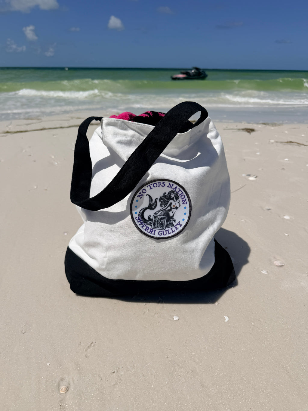 Limited Edition No Tops Nation Beach Tote